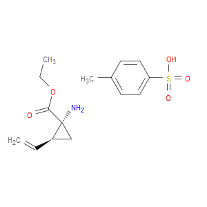 ETHYL (1R,2S)-1-AMINO-2-VINYLCYCLOPROPANE-1-CARBOXYLATE 4-METHYLBENZENESULFONATE