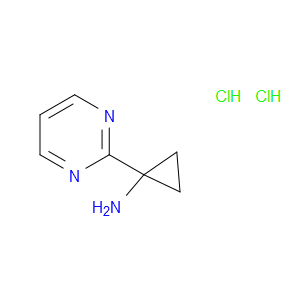 1-(PYRIMIDIN-2-YL)CYCLOPROPAN-1-AMINE DIHYDROCHLORIDE - Click Image to Close