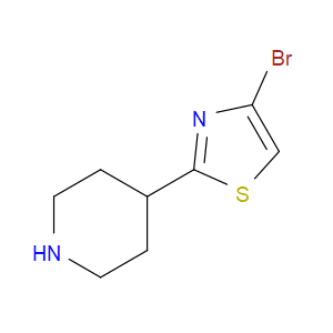 4-BROMO-2-(PIPERIDIN-4-YL)THIAZOLE - Click Image to Close