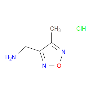 (4-METHYL-1,2,5-OXADIAZOL-3-YL)METHANAMINE HYDROCHLORIDE - Click Image to Close