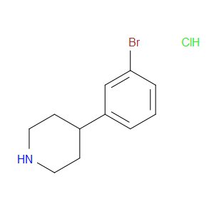 4-(3-BROMOPHENYL)PIPERIDINE HYDROCHLORIDE - Click Image to Close
