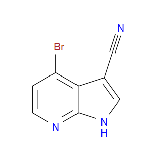 4-BROMO-1H-PYRROLO[2,3-B]PYRIDINE-3-CARBONITRILE - Click Image to Close