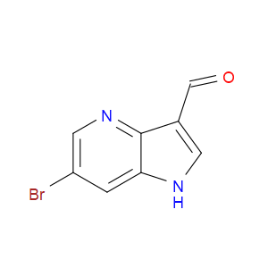 6-BROMO-1H-PYRROLO[3,2-B]PYRIDINE-3-CARBALDEHYDE