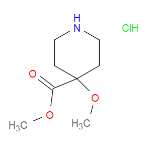 METHYL 4-METHOXYPIPERIDINE-4-CARBOXYLATE HYDROCHLORIDE