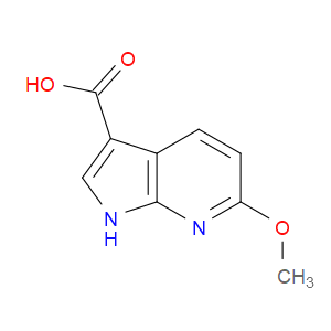 6-METHOXY-1H-PYRROLO[2,3-B]PYRIDINE-3-CARBOXYLIC ACID