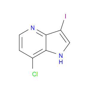 7-CHLORO-3-IODO-1H-PYRROLO[3,2-B]PYRIDINE