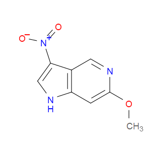6-METHOXY-3-NITRO-1H-PYRROLO[3,2-C]PYRIDINE