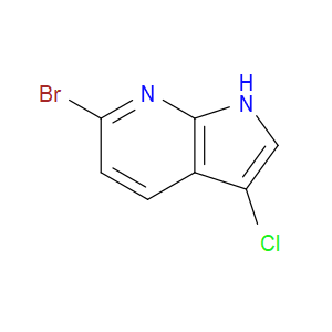 6-BROMO-3-CHLORO-1H-PYRROLO[2,3-B]PYRIDINE