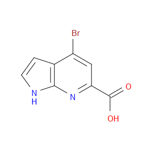 4-BROMO-1H-PYRROLO[2,3-B]PYRIDINE-6-CARBOXYLIC ACID - Click Image to Close