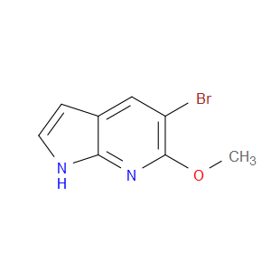 5-BROMO-6-METHOXY-1H-PYRROLO[2,3-B]PYRIDINE - Click Image to Close