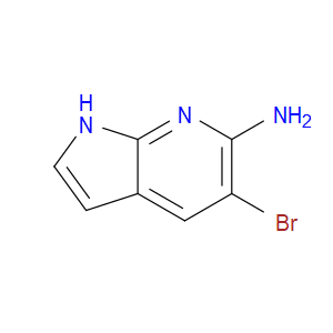 5-BROMO-1H-PYRROLO[2,3-B]PYRIDIN-6-AMINE