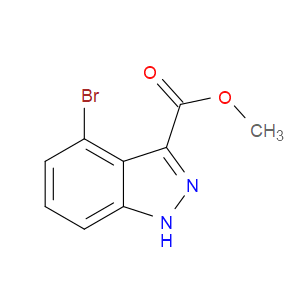 METHYL 4-BROMO-1H-INDAZOLE-3-CARBOXYLATE