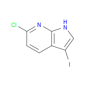 6-CHLORO-3-IODO-1H-PYRROLO[2,3-B]PYRIDINE