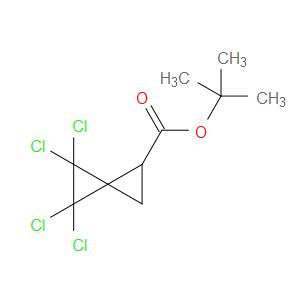 TERT-BUTYL 4,4,5,5-TETRACHLOROSPIRO[2.2]PENTANE-1-CARBOXYLATE
