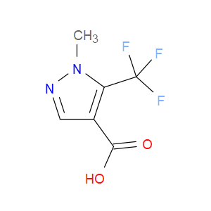 1-METHYL-5-(TRIFLUOROMETHYL)-1H-PYRAZOLE-4-CARBOXYLIC ACID - Click Image to Close