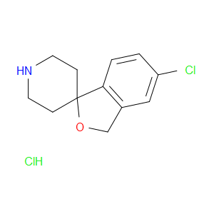 5-CHLORO-3H-SPIRO[ISOBENZOFURAN-1,4'-PIPERIDINE] HYDROCHLORIDE