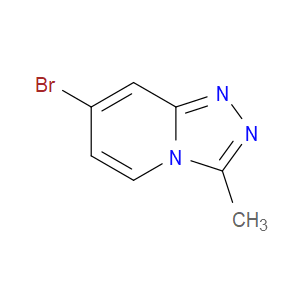 7-BROMO-3-METHYL-[1,2,4]TRIAZOLO[4,3-A]PYRIDINE - Click Image to Close