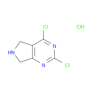 2,4-DICHLORO-6,7-DIHYDRO-5H-PYRROLO[3,4-D]PYRIMIDINE HYDROCHLORIDE - Click Image to Close
