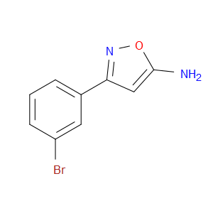 3-(3-BROMOPHENYL)ISOXAZOL-5-AMINE