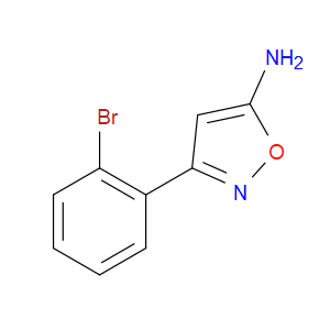 5-AMINO-3-(2-BROMOPHENYL)ISOXAZOLE