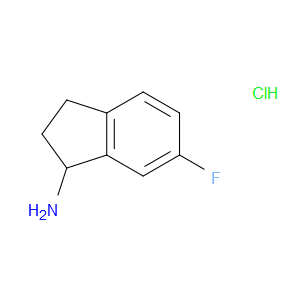 6-FLUORO-2,3-DIHYDRO-1H-INDEN-1-AMINE HYDROCHLORIDE