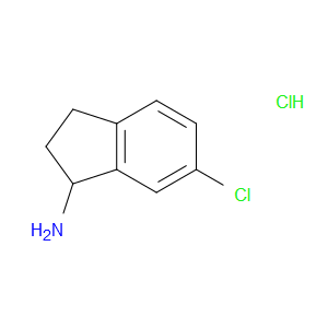 6-CHLORO-2,3-DIHYDRO-1H-INDEN-1-AMINE HYDROCHLORIDE - Click Image to Close