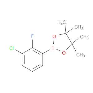 2-(3-CHLORO-2-FLUOROPHENYL)-4,4,5,5-TETRAMETHYL-1,3,2-DIOXABOROLANE