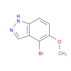 4-BROMO-5-METHOXY-1H-INDAZOLE - Click Image to Close