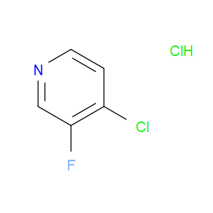 4-CHLORO-3-FLUOROPYRIDINE HYDROCHLORIDE