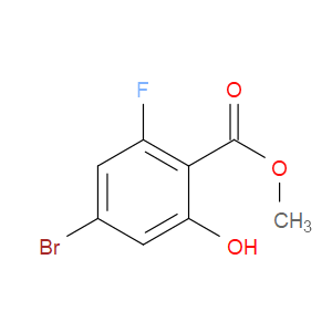 METHYL 4-BROMO-2-FLUORO-6-HYDROXYBENZOATE