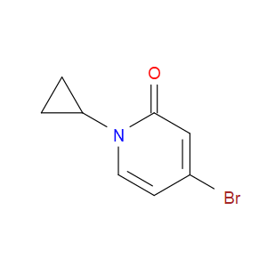 4-BROMO-1-CYCLOPROPYLPYRIDIN-2(1H)-ONE