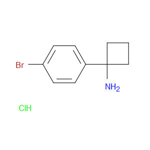 1-(4-BROMOPHENYL)CYCLOBUTANAMINE HYDROCHLORIDE