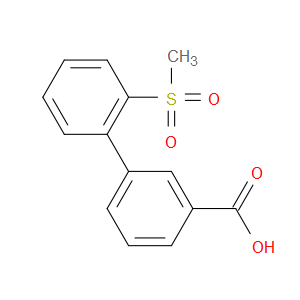 2'-(METHYLSULFONYL)BIPHENYL-3-CARBOXYLIC ACID