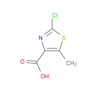 2-CHLORO-5-METHYLTHIAZOLE-4-CARBOXYLIC ACID - Click Image to Close