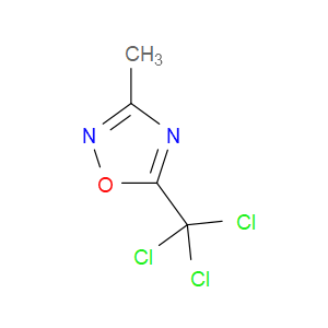 3-METHYL-5-(TRICHLOROMETHYL)-1,2,4-OXADIAZOLE - Click Image to Close