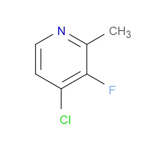 4-CHLORO-3-FLUORO-2-METHYLPYRIDINE