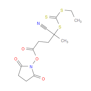 2,5-DIOXOPYRROLIDIN-1-YL 4-CYANO-4-(((ETHYLTHIO)CARBONOTHIOYL)THIO)PENTANOATE