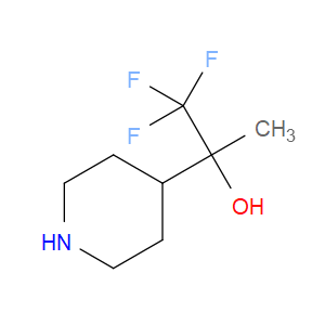 1,1,1-TRIFLUORO-2-(PIPERIDIN-4-YL)PROPAN-2-OL