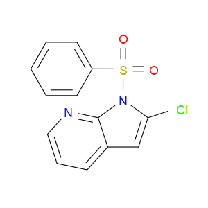 2-CHLORO-1-(PHENYLSULFONYL)-1H-PYRROLO[2,3-B]PYRIDINE