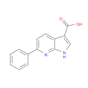 6-PHENYL-1H-PYRROLO[2,3-B]PYRIDINE-3-CARBOXYLIC ACID - Click Image to Close