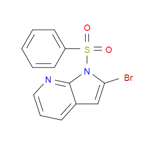 2-BROMO-1-(PHENYLSULFONYL)-1H-PYRROLO[2,3-B]PYRIDINE - Click Image to Close