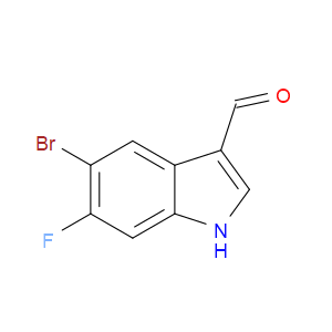 5-BROMO-6-FLUORO-1H-INDOLE-3-CARBALDEHYDE - Click Image to Close