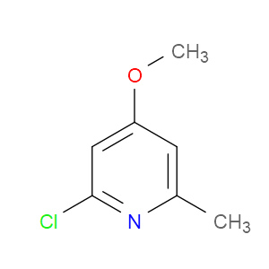 2-CHLORO-4-METHOXY-6-METHYLPYRIDINE - Click Image to Close