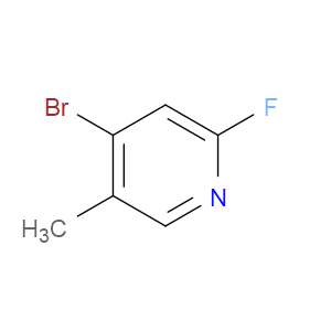 4-BROMO-2-FLUORO-5-METHYLPYRIDINE