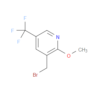 3-(BROMOMETHYL)-2-METHOXY-5-(TRIFLUOROMETHYL)PYRIDINE
