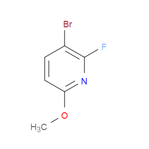 3-BROMO-2-FLUORO-6-METHOXYPYRIDINE