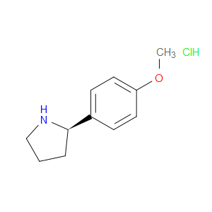(R)-2-(4-METHOXYPHENYL)PYRROLIDINE HYDROCHLORIDE - Click Image to Close