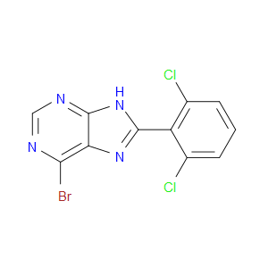 6-BROMO-8-(2,6-DICHLOROPHENYL)-9H-PURINE