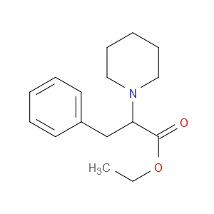 ETHYL 3-PHENYL-2-(PIPERIDIN-1-YL)PROPANOATE
