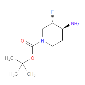 (3S,4S)-TERT-BUTYL 4-AMINO-3-FLUOROPIPERIDINE-1-CARBOXYLATE - Click Image to Close